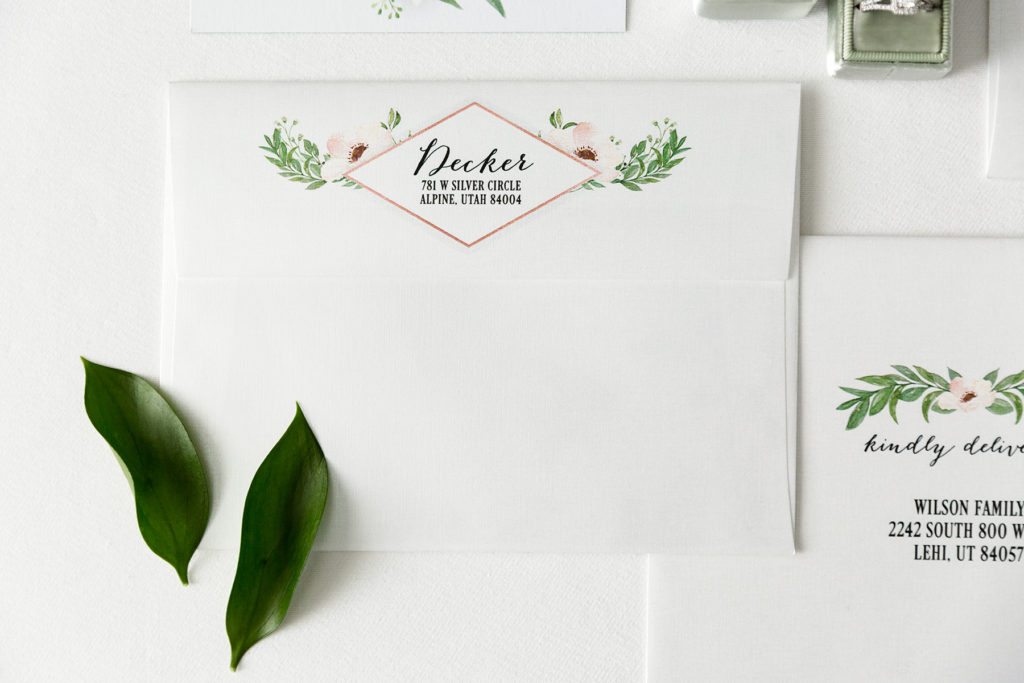 Utah Wedding Photographer, Utah Invitation Design